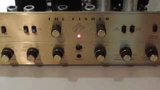 The Fisher X-101-B integrated tube amplifier