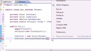 Java Programming Tutorial 72 Multiple Selection List YouTube