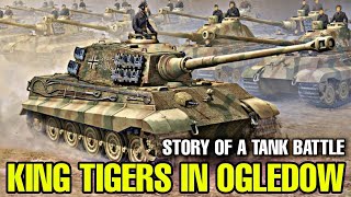 3 King Tigers vs T-34-85s - Tank Battle of Oględów, Poland