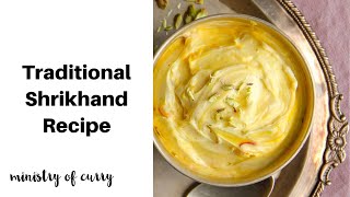 Traditional Shrikhand Recipe