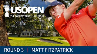 2022 U.S. Open Highlights: Round 3, Matt Fitzpatrick