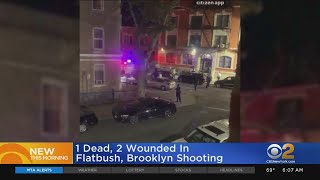 1 Dead, 2 Wounded After Brooklyn Triple Shooting