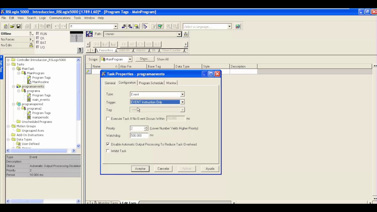 Tutorial 9 Introducción Rslogix 5000 Youtube