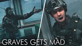 Graves gets mad at Soap for not disarming the missile (Hilarious) | Call of Duty Modern Warfare 2