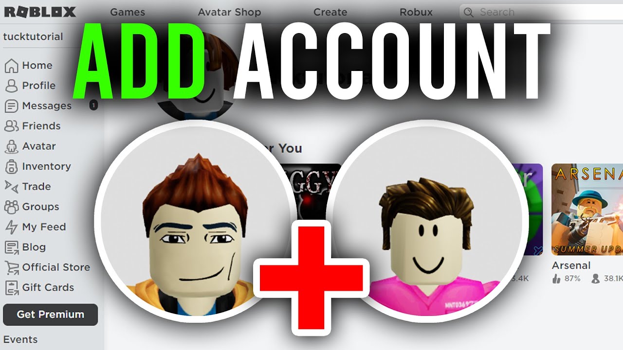 How To Make Another Account On Roblox Same Device Add Another