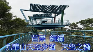 2023 -4 -24苗栗 銅鑼九華山天空步道\u0026天空之橋   油桐花開了