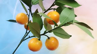 ABC TV | How To Make Kumquat Branch Paper - Craft Tutorial