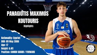 Panagiotis Maximos Koutouris 2022-2023 basketball highlights