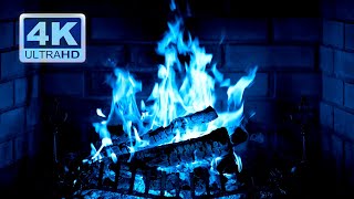 🔥 BLUE FIREPLACE 4K Ultra HD