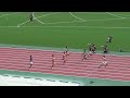 【第91回日本インカレ】 男子200m予選5組 1.0m s