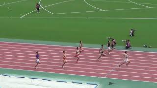 【第91回日本インカレ】 男子200m予選5組 (-1.0m/s)