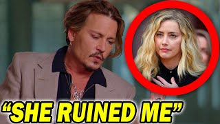 Johnny Depp Speaks On Amber Heard Trying To Ruin Him...