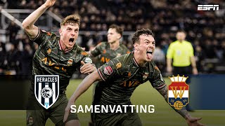 JIZZ HORNKAMP laat Tilburg juichen met late TREFFER 👏 | Samenvatting Heracles - Willem II