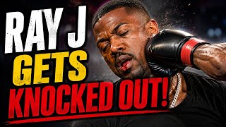 RAY J GETS IN THE BOXING RING & GETS KNOCKED THE F**K OUT!!