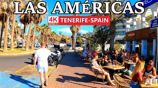 TENERIFE - LAS AMÉRICAS | What is the Vibe like in these places? 🌞 4K Walk ● February 2025