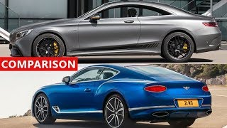 2018 Mercedes-Benz S-Class Coupe vs 2018 Bentley Continental GT Comparison - Amazing Luxury Cars