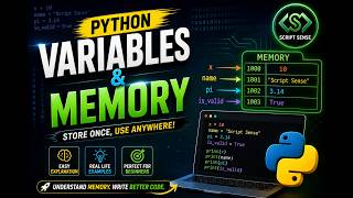 Python Variables & Memory Allocation Explained || How Python Handles Variables and Memory Internally