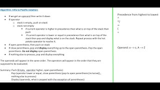 Infix to Postfix notation explanation and examples | Data Structures and Algorithm Analysis