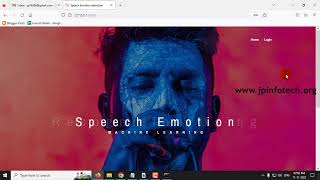 Speech Emotion Recognition using Machine Learning | Python Final Year IEEE Project