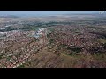 shtip macedonia panoramic video from above in 4k 1