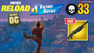 RANKED Reload | 33 Kill Solo vs Squads  Full Gameplay 🏆