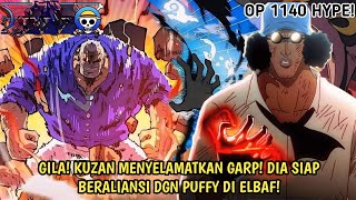 ONE PIECE 1140 - EDAN! KUZAN MENGKHIANATI KUROHIGE \u0026 MEMBANTU GARP! MEREKA PERGI KE ELBAF!