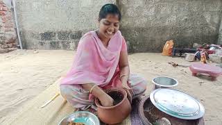 சுவையான கேப்பை கூழ் விலை மீன் கருவாட்டு சம்பல் /ragi koozhl recipe in village