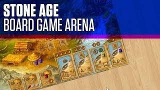 Stone Age Online on Board Game Arena