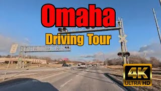 Rush Hour Drive Through Omaha, Nebraska | Avenue One to John Galt Blvd | Travel Vlog USA