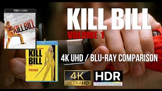 Kill Bill: Volume 1 (2003) 4K UHD HDR (2025 Lionsgate Films) / Blu-ray (2011) Comparison