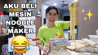 AKU BELI MESIN BUAT MI KUNING 😂 NOODLE MAKER 😍