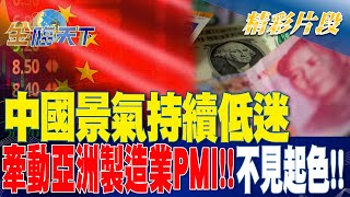 中國大陸景氣持續低迷 牽動亞洲製造業PMI不見起色！！| 金臨天下 20230801