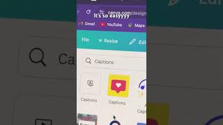 How to add captions to videos in Canva
