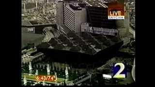 Omni Arena Atlanta Implosion July 26, 1997 Part 1 WSB