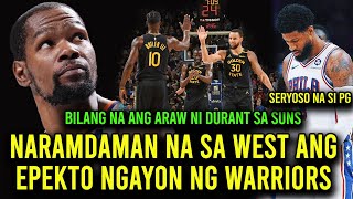 NBA BINAALAAN SA KAYANG GAWIN NG WARRIORS! BILANG NA ANG ARAW NI KD SA SUNS! PAUL GEORGE SERYOSO NA!