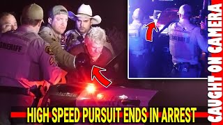 High Speed Pursuit Through San Diego Ends In Arrest | 20241125 (4K)