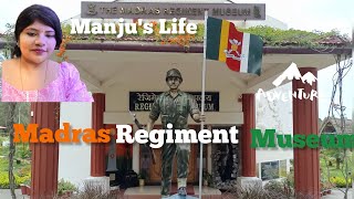 Madras Regiment Museum - Wellington road, Ooty