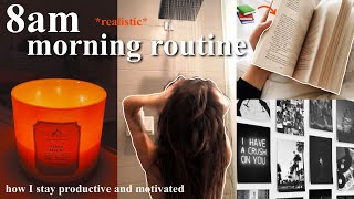 SPEND THE DAY WITH ME ♡ 8am realistic morning routine!!!