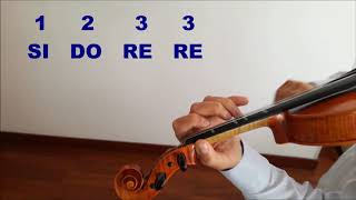 Tutorial en violín Canción # 9 Suzuki