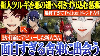 【葛葉×ツルギまとめ】ちょうどいいタイミングで拾った素直な舎弟が逸材すぎて終始楽しそうな葛葉【にじさんじ/切り抜き/葛葉/柊ツルギ/Rainbrain】