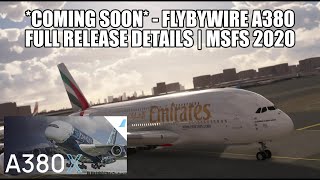 *RELEASE IMMINENT*  FlyByWire A380  | Full Details - VATSIM Ready for MSFS 2020