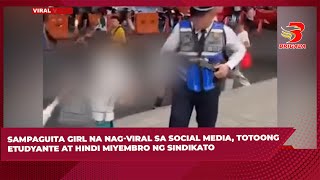 Sampaguita girl na nag-viral sa social media, totoong etudyante at hindi miyembro ng sindikato