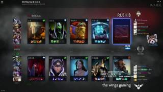 【三好大叔Dota2】Wings VS RB第一场 ACE定级赛