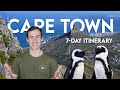 7-Day Itinerary: Cape Town, South Africa (Plan Your Trip ↓)