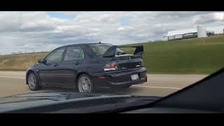 Hellcat vs 500hp Evo 🔥🚦