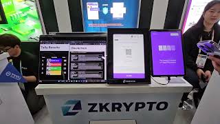 CES 2024 Zykrypto 블록체인 기반 투표 시스템 시연