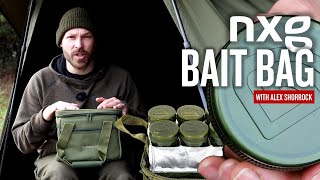 Trakker NXG Bait Bag | Perfect Storage Solution For Your Glugged Hook Baits | Carp Fishing Luggage