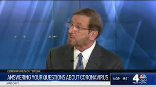 NYMC on NBC 4 NY speaking on Coronavirus, March 2, 2020, 4:00 PM