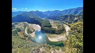 동강 백운산 산행 (덕천리제장마을-칠족령전망대-하늘벽유리다리왕복-칠족령-백운산정상-점재교)동영상 2021 10 23