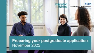 Preparing your postgraduate application